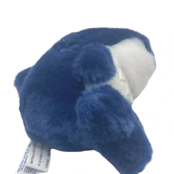 Aurora World  Whale Plush Blue Soft Stuffed Animal Toy 5” - Picture 5 of 15